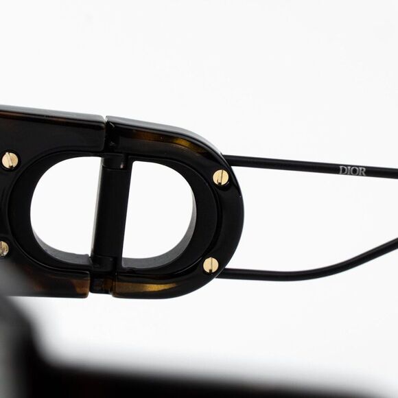 Dior Women Sunglasses Metal Havana Grey Smoke Mirror Square 30MONTAIGNE SU 20A5 main image 9